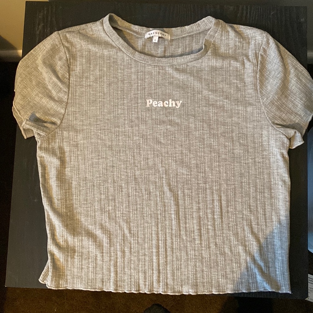 Peachy Crop Top